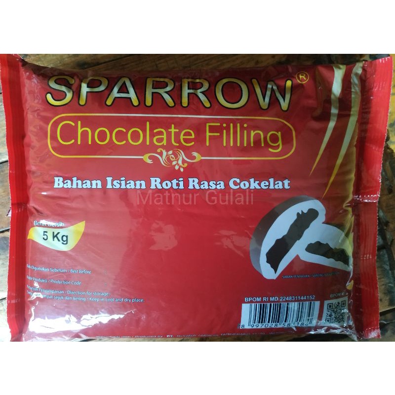 

coklat pasta coklat filling repack sparrow 500gr