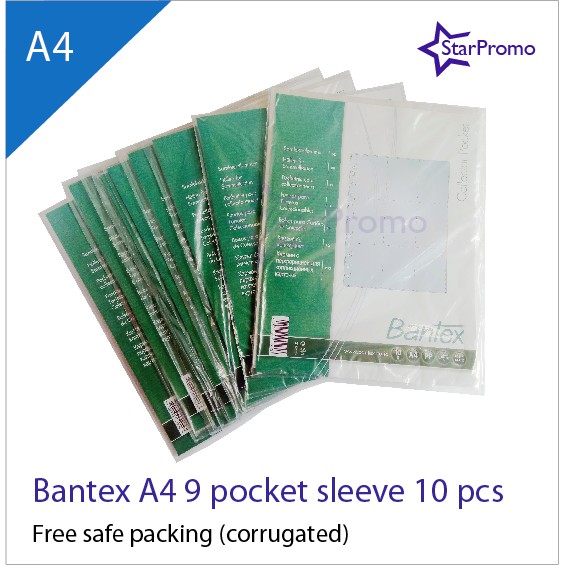 

Bantex Collector Pocket Sleeve PP 9P #2159 08 PhotoCard Sleeve KPop