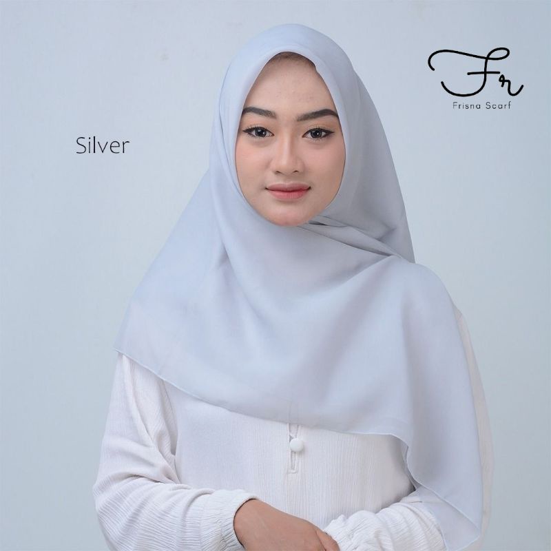 BELLA SQUARE POLLYCOTTON PREMIUM UKURAN 115x115-Silver