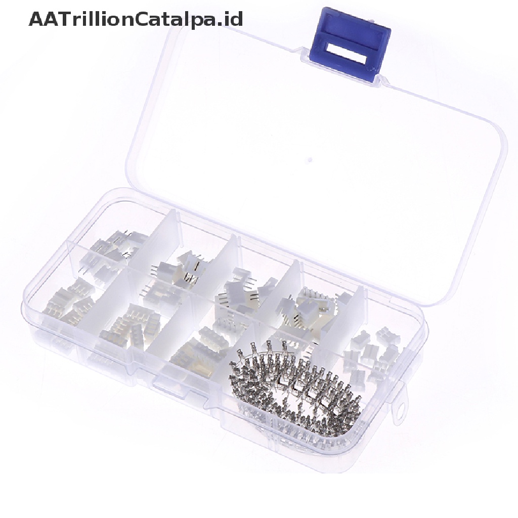 230pcs Konektor pin header JST terminal pitch PH2.0 2p 3p 4 pin 2.0mm