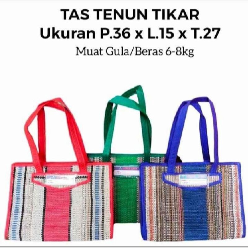 TERMURAH TAS TIKAR ANYAM/TENUN/TAS BUOHAN/TAS HAJAT - GROSIRR