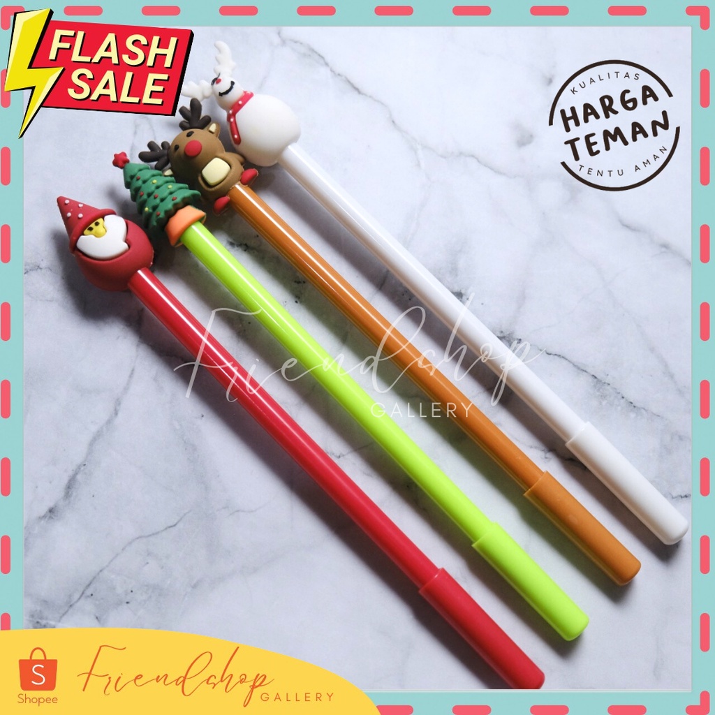 

PEN GEL TINTA TEMA NATAL READY POHON NATAL DAN RUSA NATAL (RAINDEER) ALAT TULIS SEKOLAH LUCU DAN MURAH