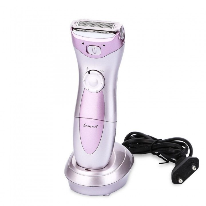 KEMEI KM-200A Rechargeable Hair Remover Washable Epilator