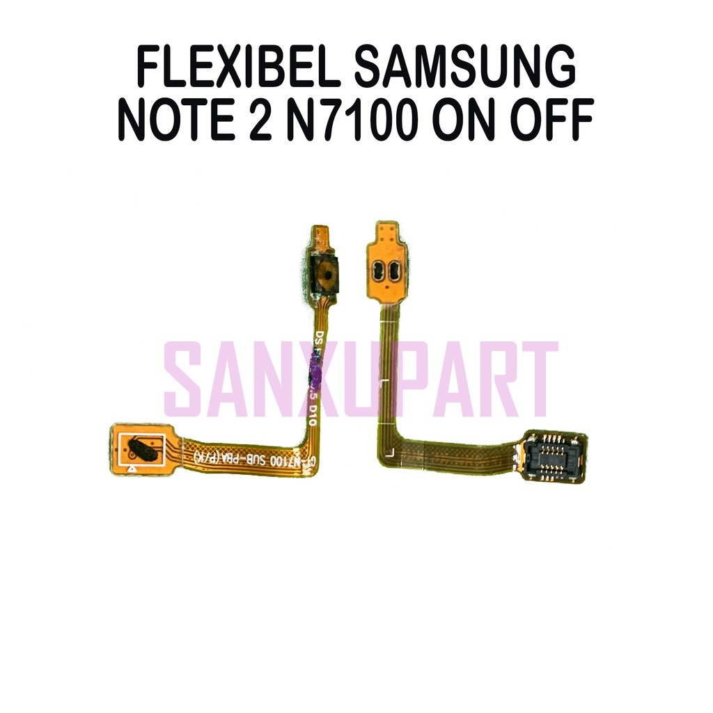 FLEXI FLEXIBEL ON OFF POWER SAMSUNG GALAXY NOTE 2 N7100