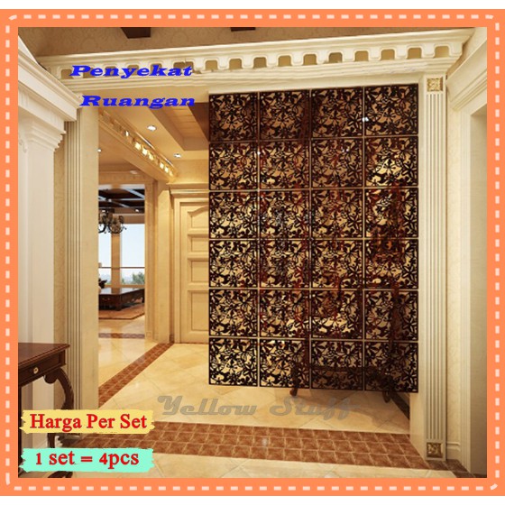 PENYEKAT RUANGAN DEKORASI PARTISI RUANGAN MINIMALIS PENYEKAT RUANGAN VINTAGE PEMBATAS RUANGAN