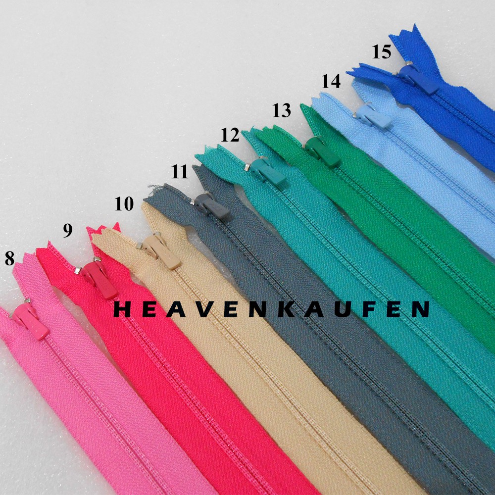 Resleting/Zipper YKK 50 cm (20 inch) Warna Murah