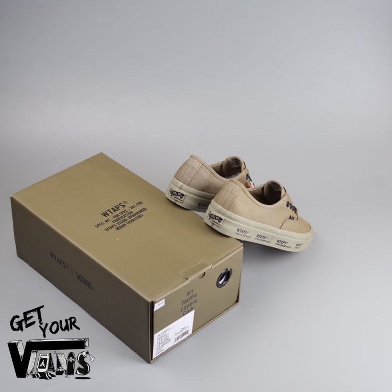 Vans Authentic Vault OG LX WTAPS Olive Original 100% Bnib