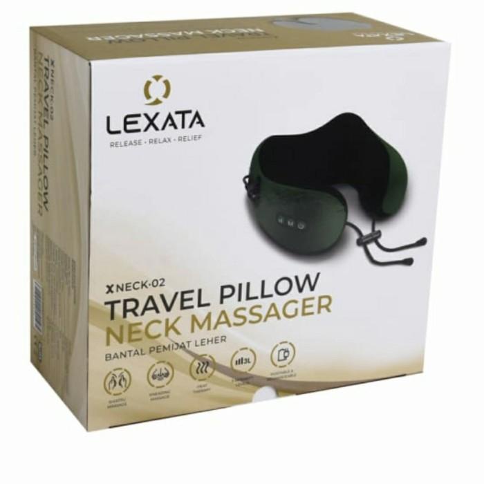 Lexata Travel Pillow Neck Masseger / Bantal Pijat Leher