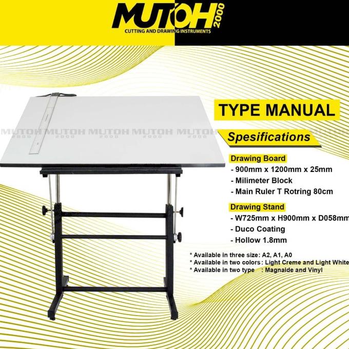 

ALAT MELUKIS MEJA GAMBAR ARSITEK MUTOH2000 ALAT MENGGAMBAR