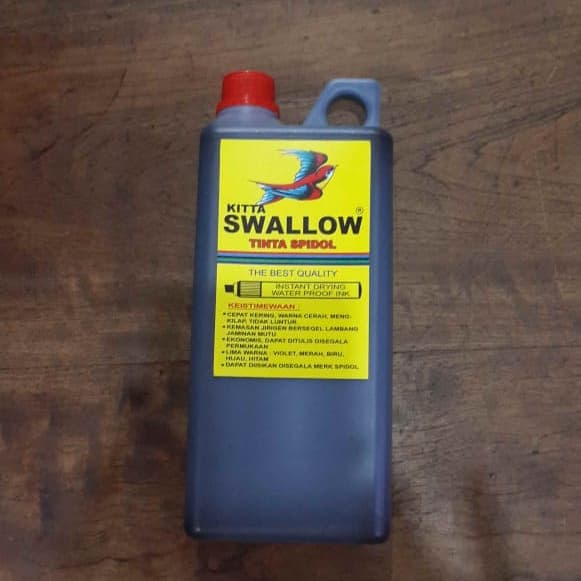 

Tinta Spidol Permanent Swallow Original - Merah promo
