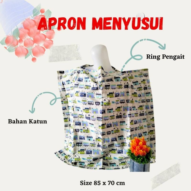 APRON MENYUSUI || NURSING COVER