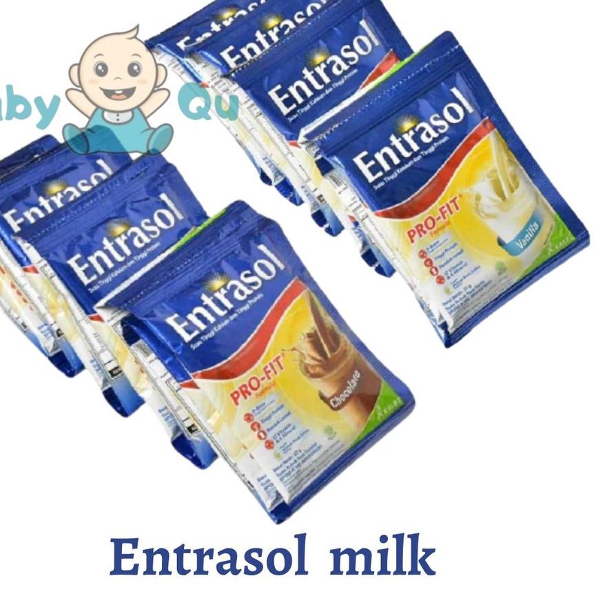 

Entrasol Renceng isi 10 Sachet / Susu Bubuk/Azzamode 경