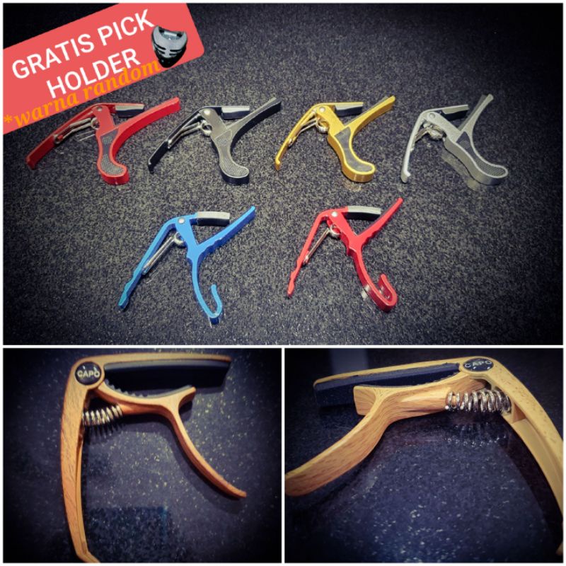 CAPO GITAR  BAHAN ALUMUNIUM ALLOY