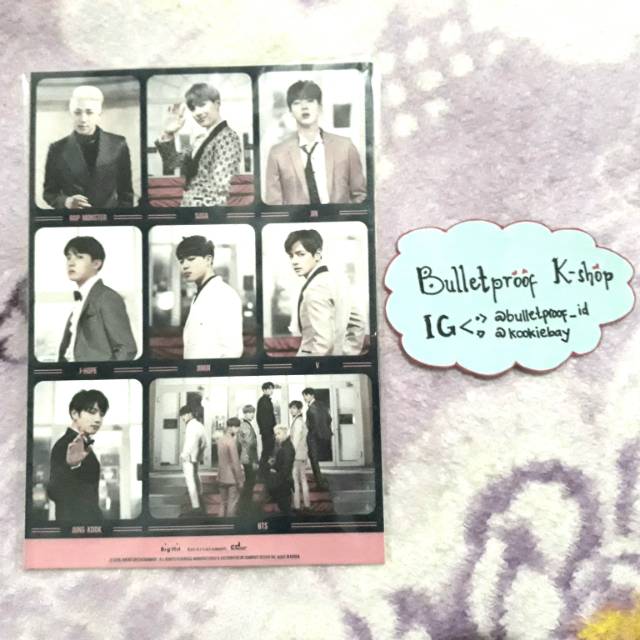 BTS EPilogue Sticker Set