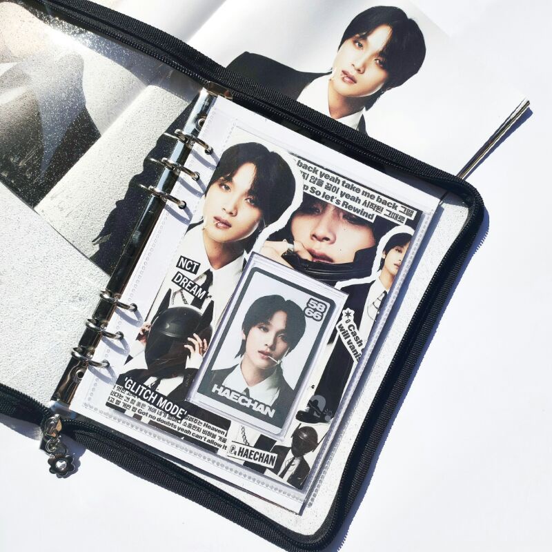 binder sleeve deco photocard kpop custom by nanamywaystudio