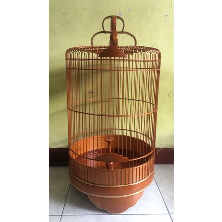 Sangkar Branjangan Sabuk Bambu D38 Packing Kayu
