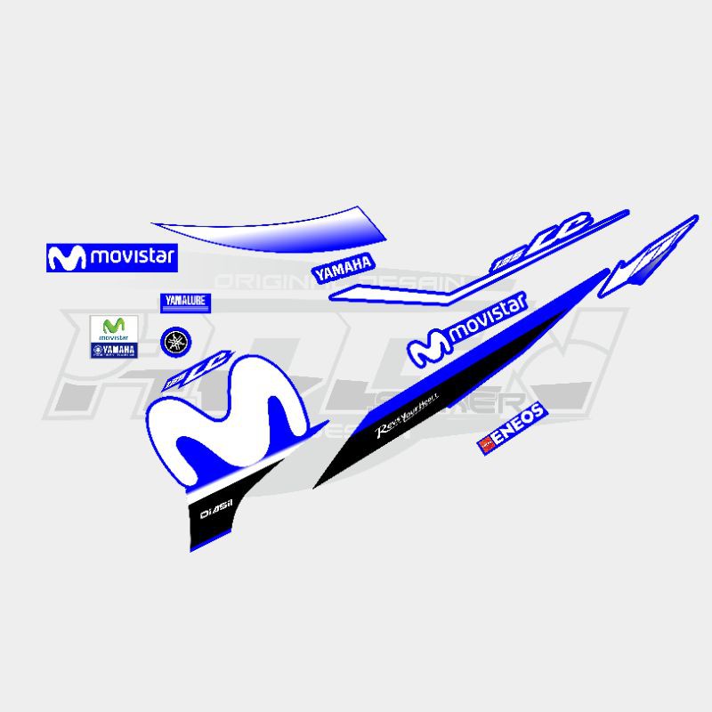 striping jupiter mx 135 new lc135 movistar