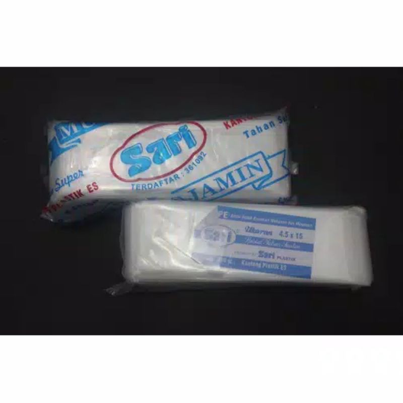 kantong plastik es lilin 4,5x15