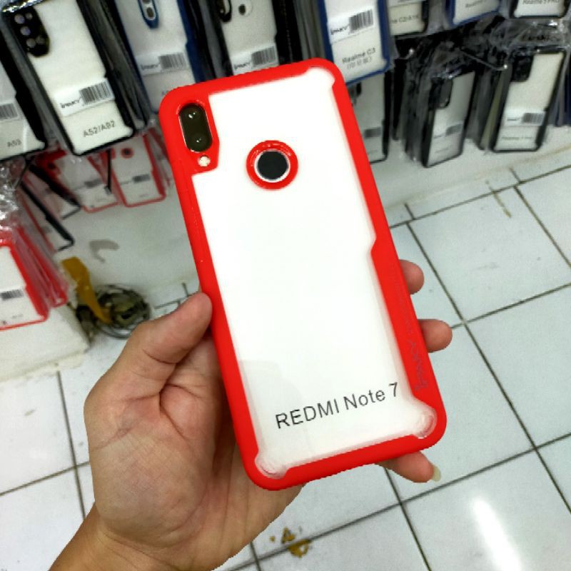 OPPO A3S A5 REALME C1  F1S A59  REDMI NOTE 7  SAMSUNG A10 M10 M20 -IPAKY SoftCase Bumper Transparent