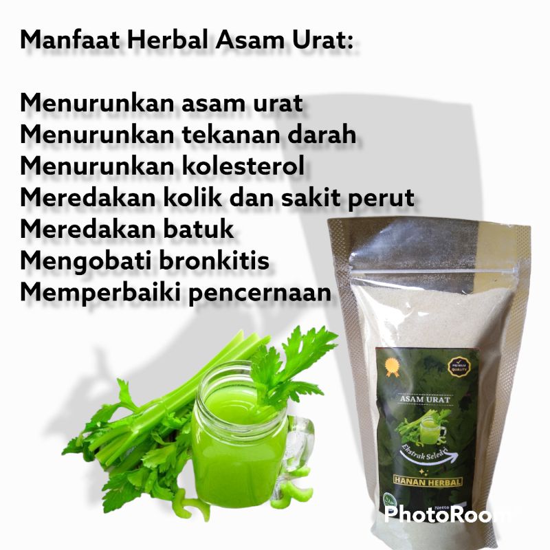 

OBAT HERBAL ASAM URAT EKSTRAK SELEDRI/MURAH