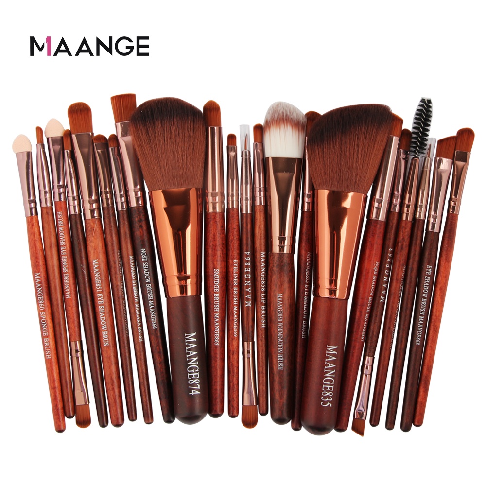 MAANGE 22Pcs High Quality Makeup Brush Set for Eyeshadow for Beauty Tools Makeup Accessories