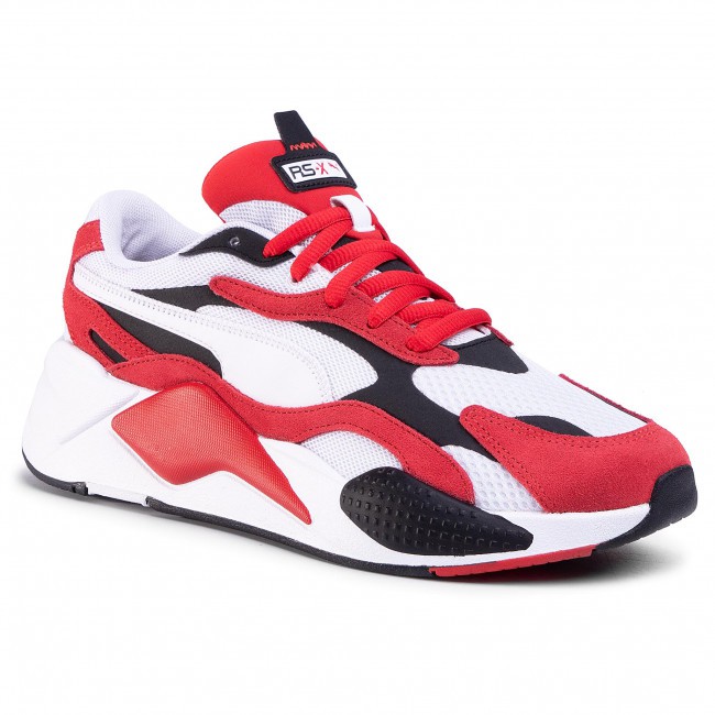 puma rs x red white black