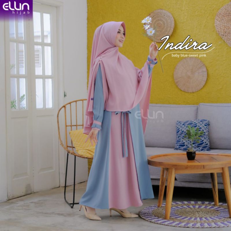 GAMIS INDIRA BY ELLIN HIJAB