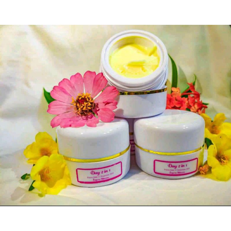 Cream Pemutih Glowing Siang dan Malam Hari | Putih Permanen 7 Hari