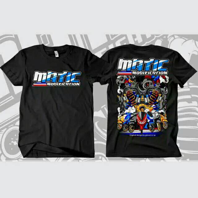 Kaos Thailook Matic Modifikasi/Kaos Nmax, PCX, Scoopy, Beat, Nouvo, Vario, Mio