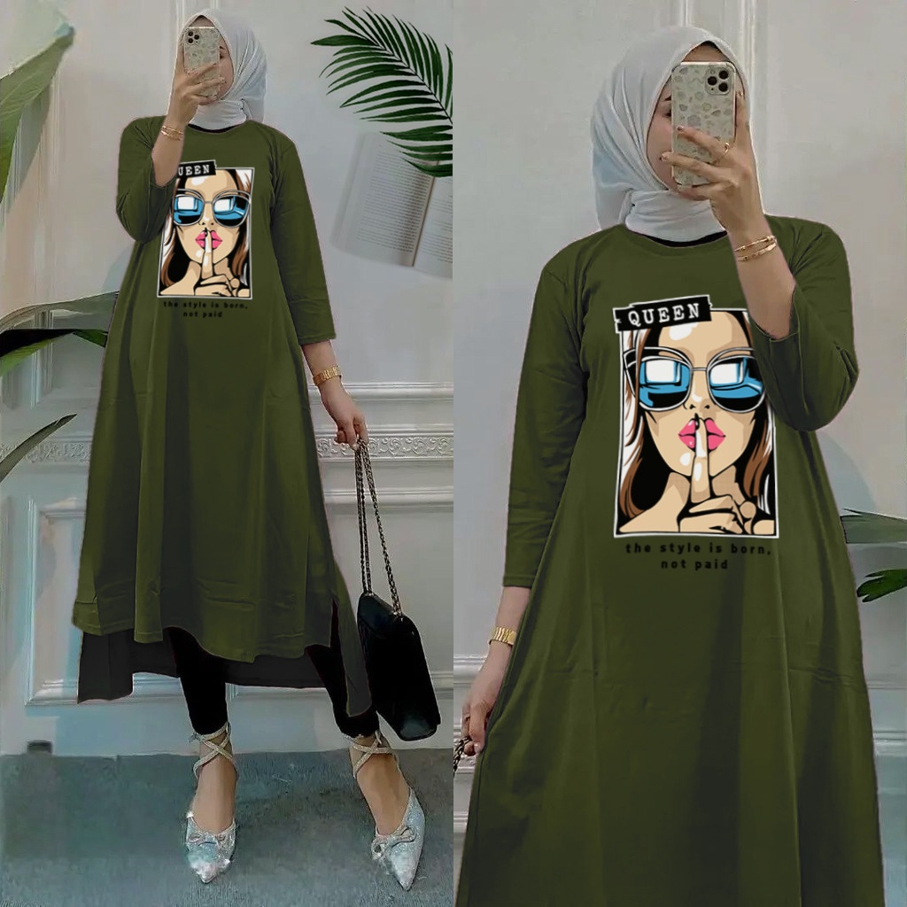 VF - Gamis Queen Midi Dress Muslimah Dewasa