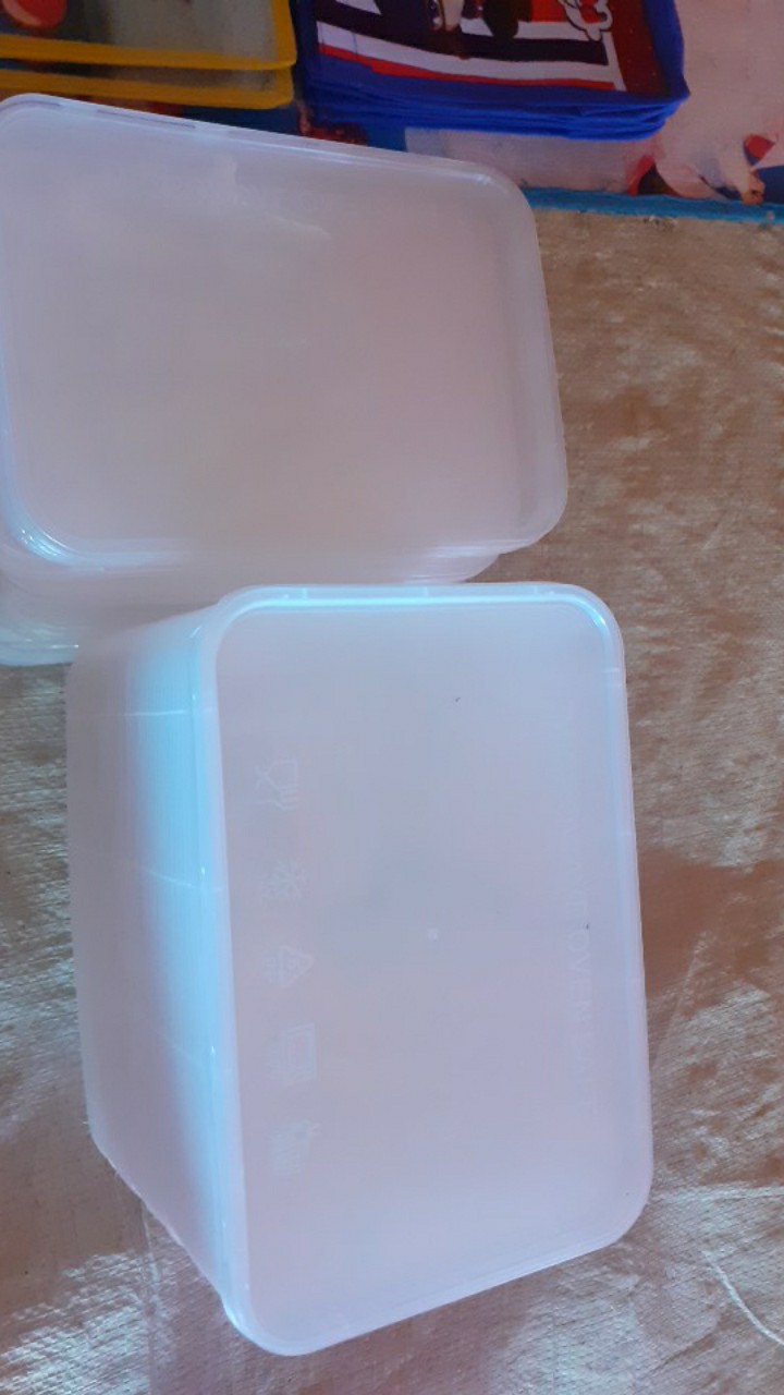 Murah Food Container Pp Thinwall Rect Kotak Makan Plastik Persegi Panjang