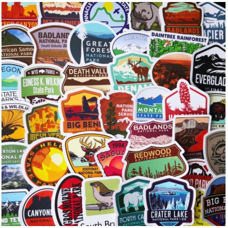 Sticker Bomb National Park Series  047