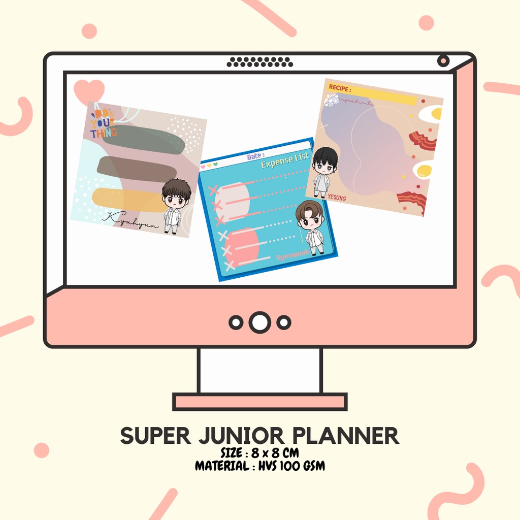 

SUPER JUNIOR PLANNER 1