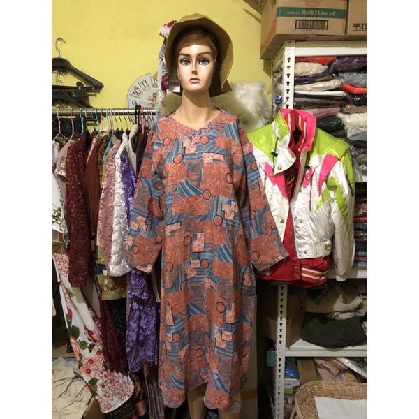 Tunik Vintage Bordir Premium Import