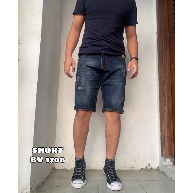 CELANA PENDEK JEANS/ CELANA IMPORT/CELANA MURAH /BV SHORT JEANS