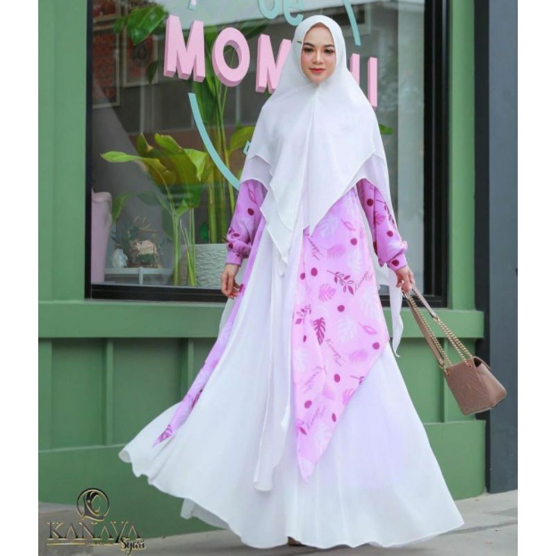 AZZERA SYARI ORIGINAL BY KANAYA (SET KHIMAR)