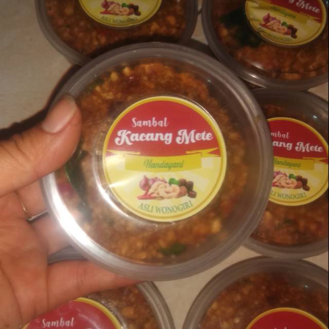 

Sambel kacang mete mede /sambel pecel