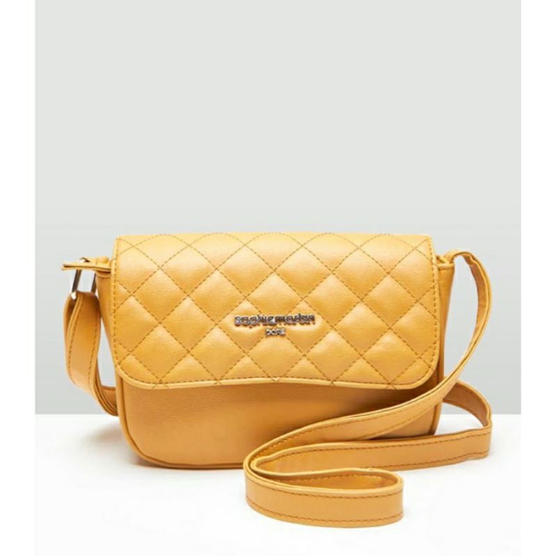 TAS GRACINIA YELLOW SOPHIE MARTIN PARIS ORIGINAL PROMO OFFICIAL TAS SELEMPANG WANITA