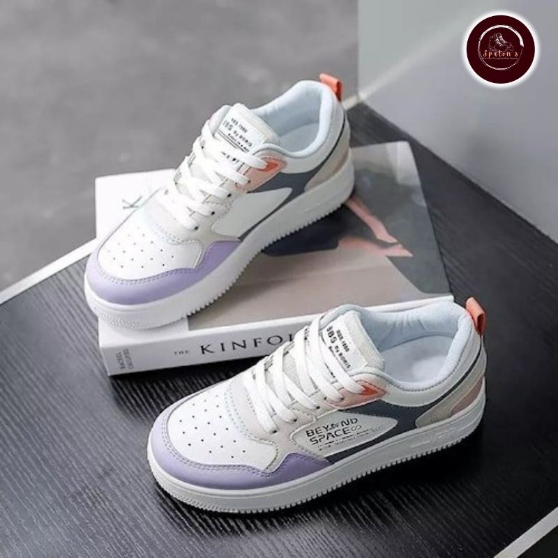 Sepatu Wanita Sepatu Sneakers Wanita Terbaru Sepatu Korea Putih Sepatu Korean Style Wanita Sepatu Cewek Kekinian Sepatu Cewek Putih Sepatu Sneaker Wanita Putih Sepatu Sneaker Putih Terbaru 2022