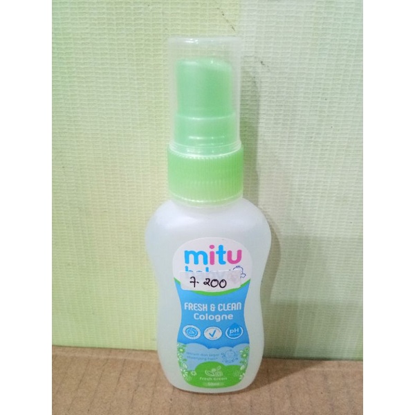 MITU BABY FRESH &amp; CLEAN COLOGNE FRESH GREEN, FRESH PINK 50ML