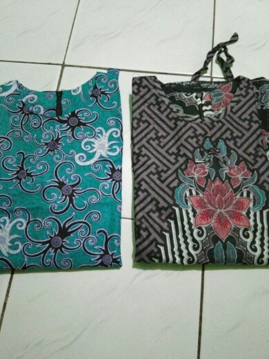 Batik Wanita Asj Sa Hrb026 Kenongo Kemeja Tosca Pendek
