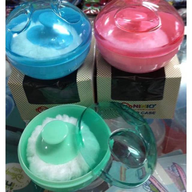Tempat Bedak Bayi Single Ninio Tempat Bedak Baby Powder Ninio Terlaris