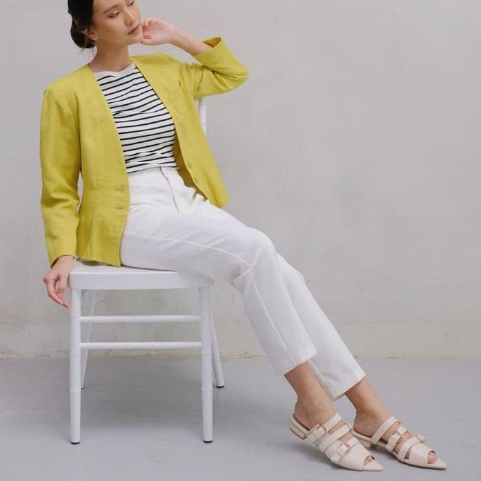 Top Produk.. Sendal Flat Shoes Wanita 3 Cm Eclaire LAMELIKA