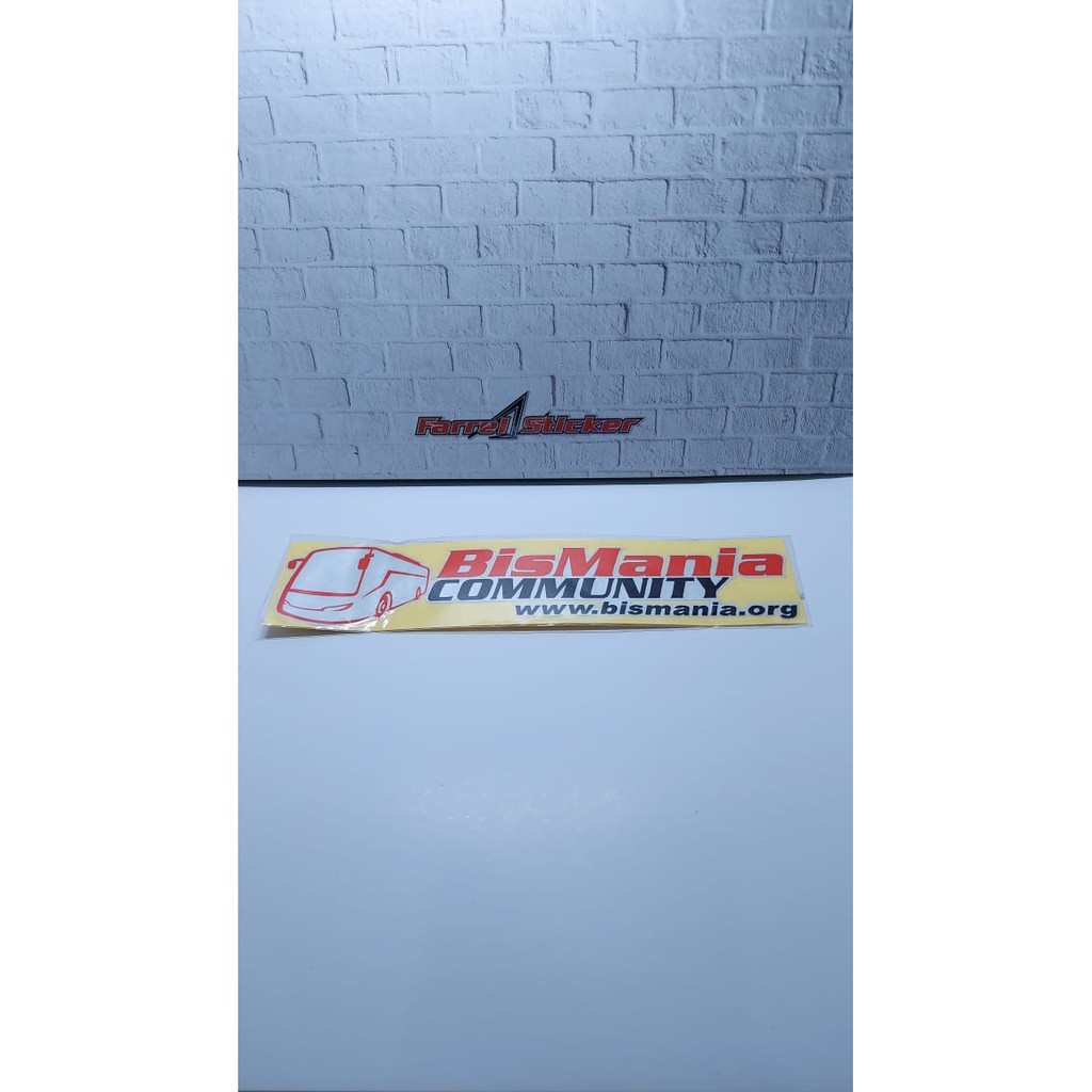 

stiker bus sticker BISMANIA community