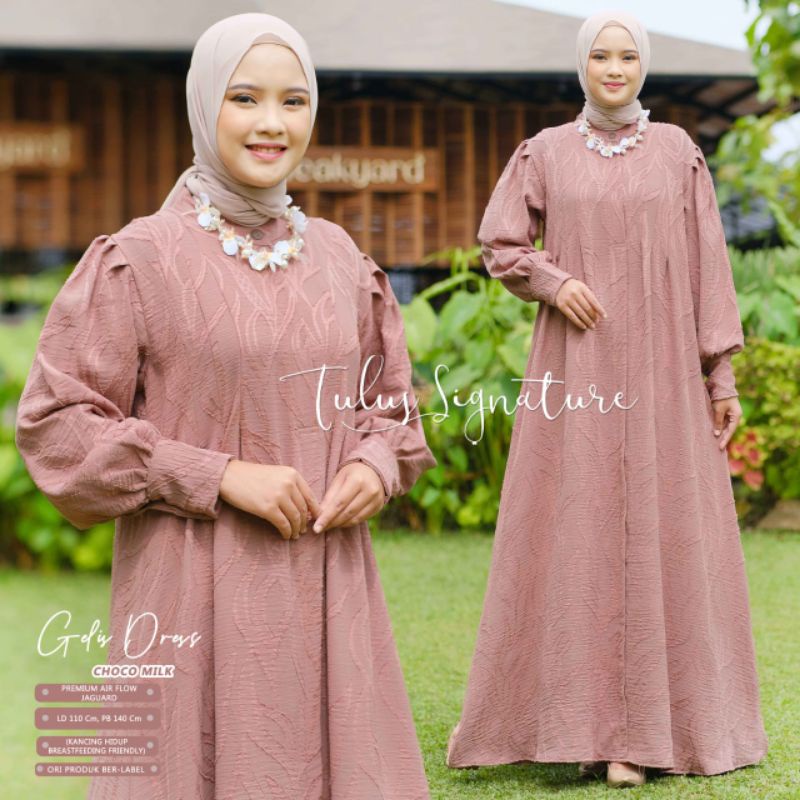 GELIS DRESS - Gamis Muslim Syari - Gamis Busui - Gaamis Premium Murah - Gamis Terbaru - Gamis Dewasa