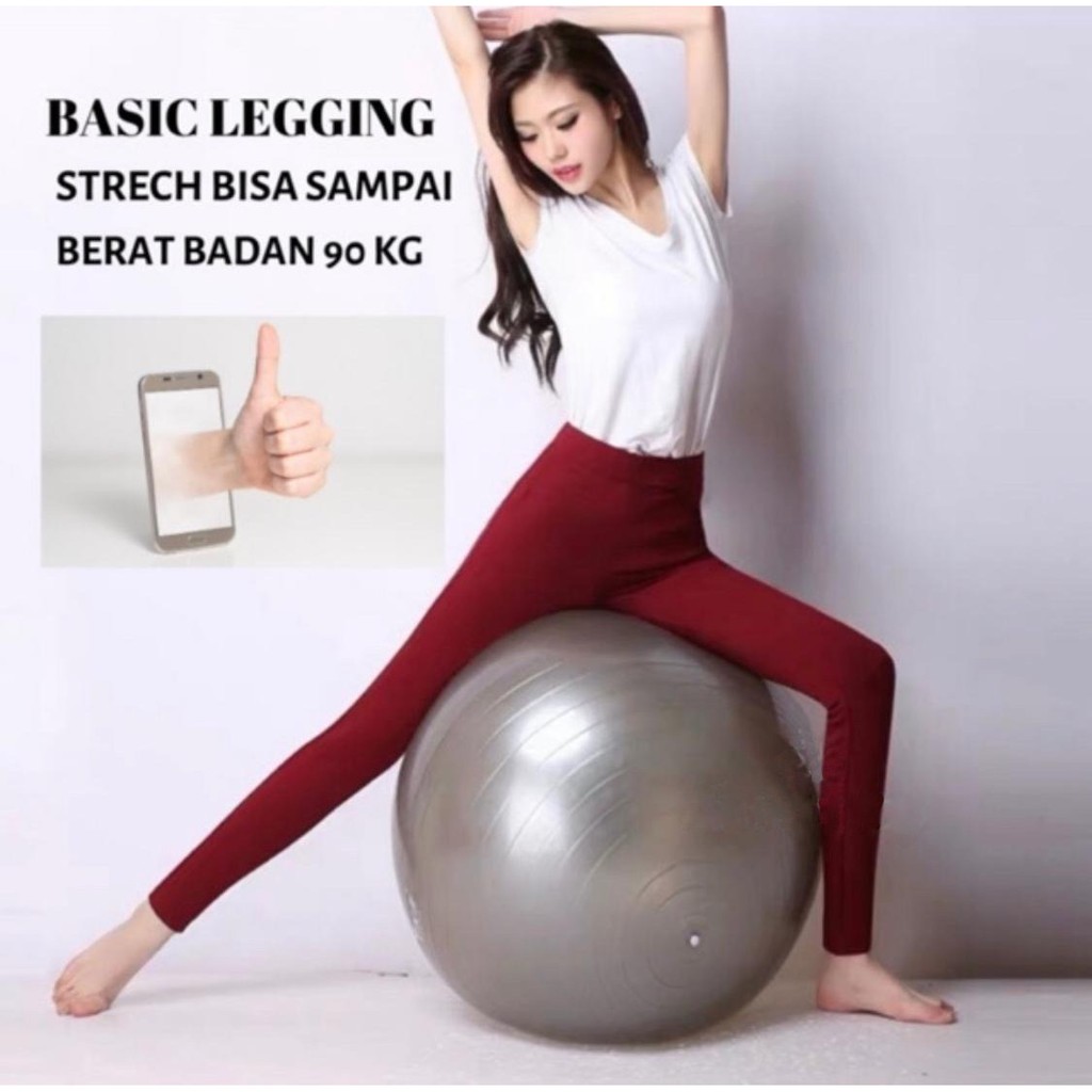 WHITELADYGOOSE - LEGGING BASIC - BASIC LEGGINGS - LEGGING IMPORT - LEGGING HAMIL IMPORT KOREA MURAH