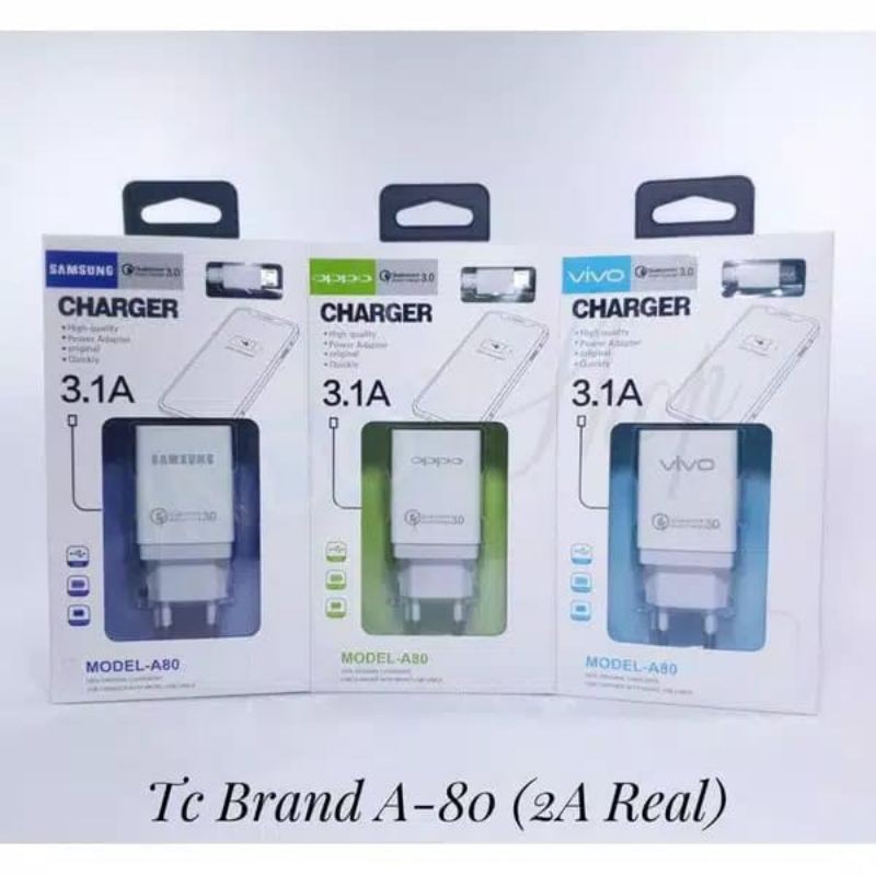 Charger 3.1A qualcomm quick Samsung /Vivo /oppo /xiaomi
