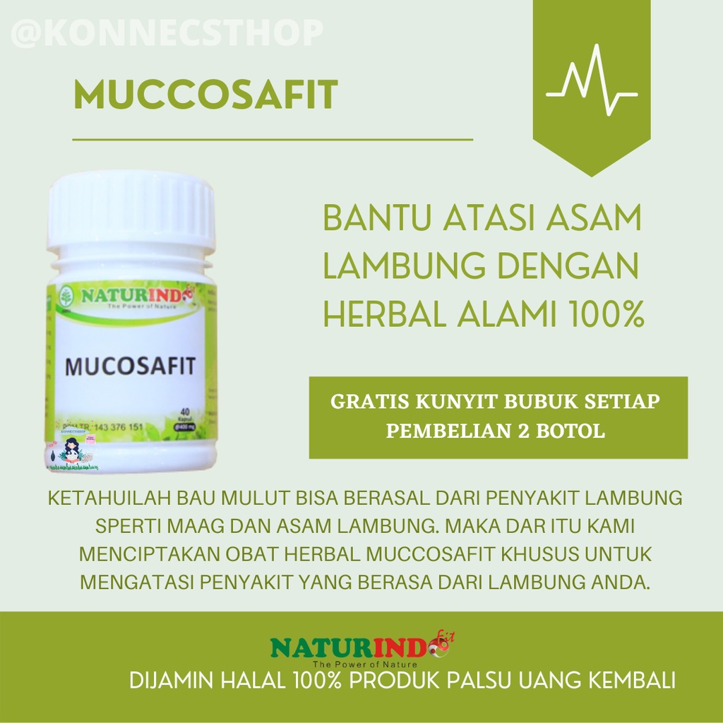 Obat Asam Lambung Maag Obat Herbal Asam Lambung Maag Mucosafit Ampuh Asli