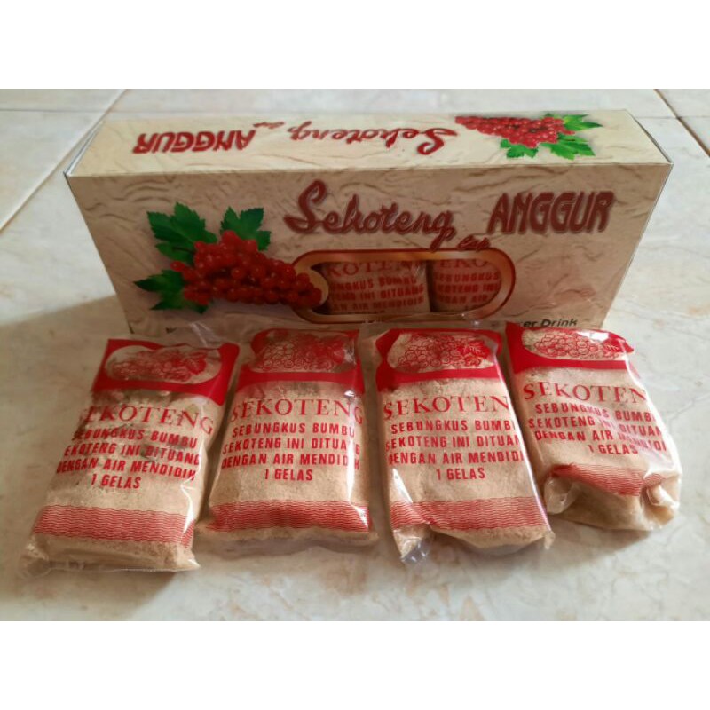 

Sekoteng cap anggur reguler