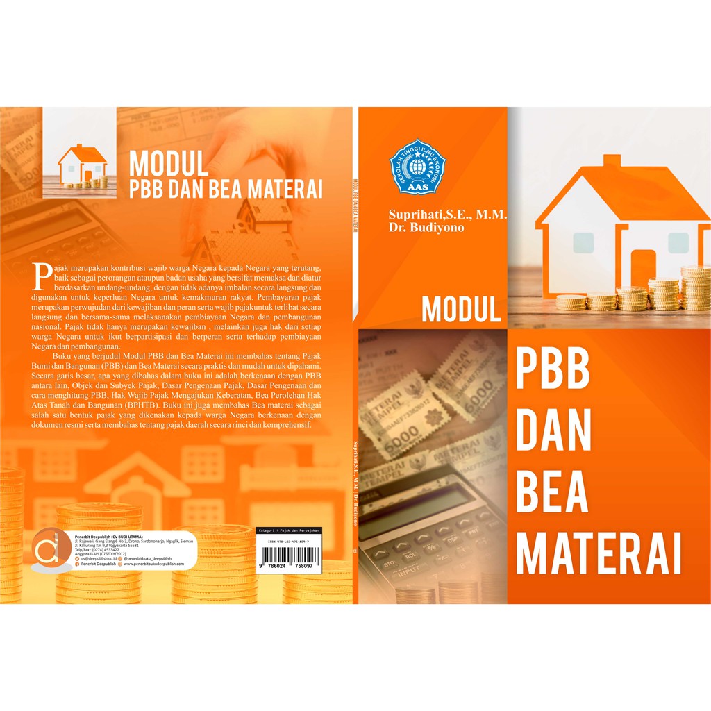 Deepublish - Buku Modul PBB Dan Bea Meterai